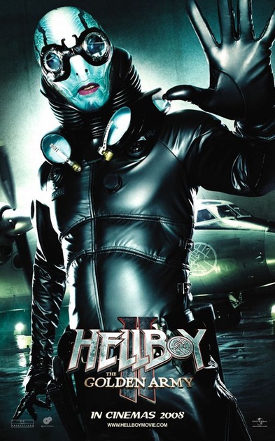 hellboy 2 affiche 2 - Hellboy 2 : les légions d'or maudites