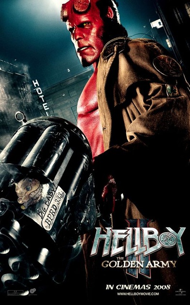 hellboy 2 affiche 5 - Hellboy 2 : les légions d'or maudites