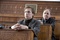 David Kross et Bruno Ganz