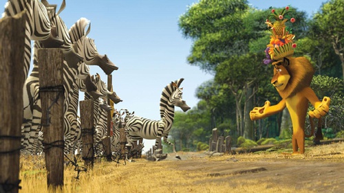 alex et marty le zebre