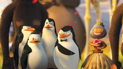 les pingoins dans madagascar 2
