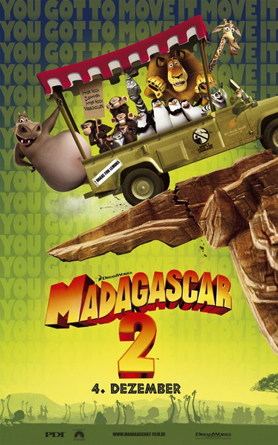 madagascar 2 escape to africa poster