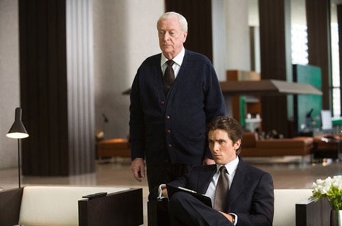 michael caine - The Dark Knight, Le Chevalier Noir