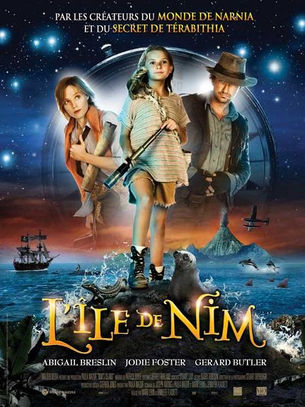affiche du film l'ile de nim