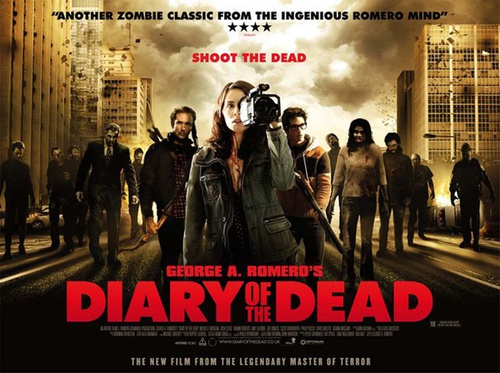 diary of the dead affiche teaser - Diary of the Dead - Chronique des morts vivants