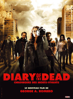 diary of the dead affiche - Diary of the Dead - Chronique des morts vivants