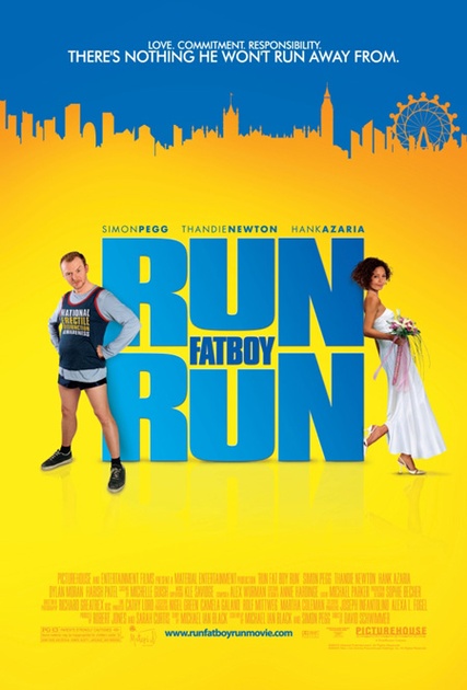 run fat boy run affiche - Cours toujours Dennis