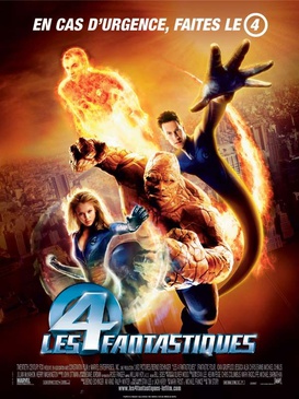 Affiche du film Les 4 fantastiques
