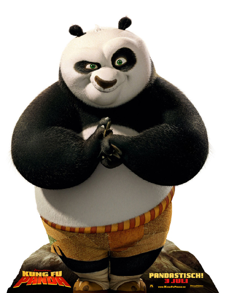 Kung-Fu Panda, affiche allemande