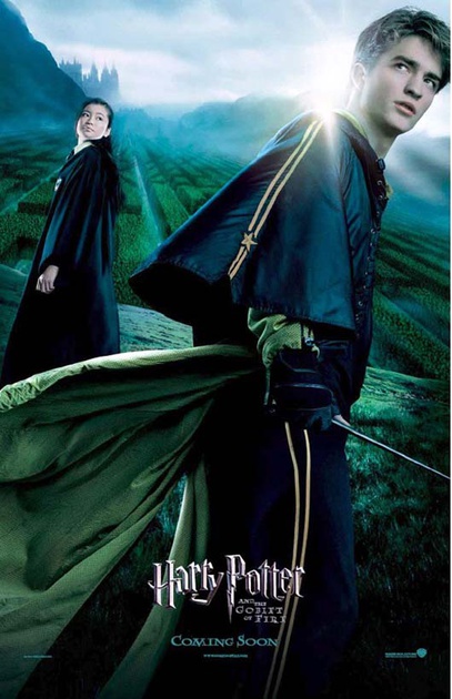 affiche du film harry potter cho et c  dric
