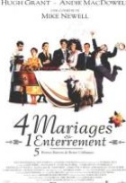 Affiche miniature du film 4 mariages et un enterrement