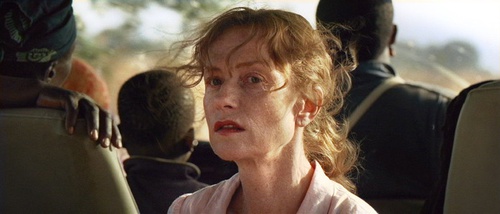 i huppert White Material