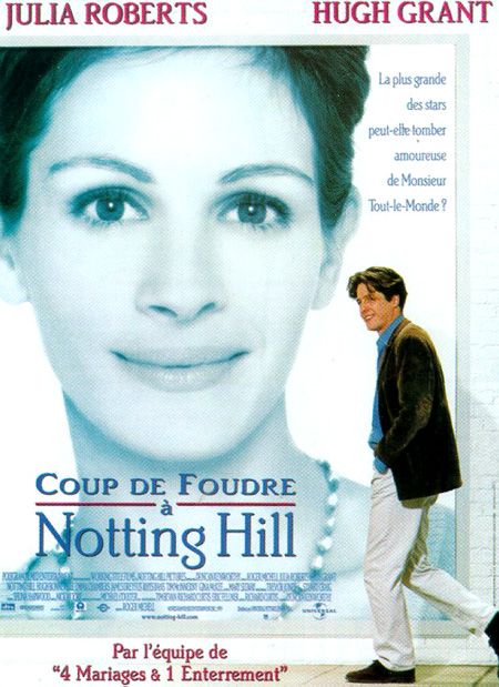 Affiche du film Coup de foudre à Notting Hill 