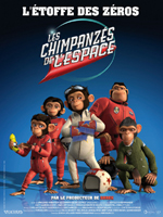 Affiche du film Les Chimpanzés de l'espace
