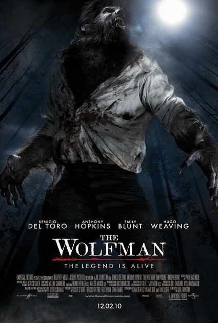 nouvelle affiche du film wolfman