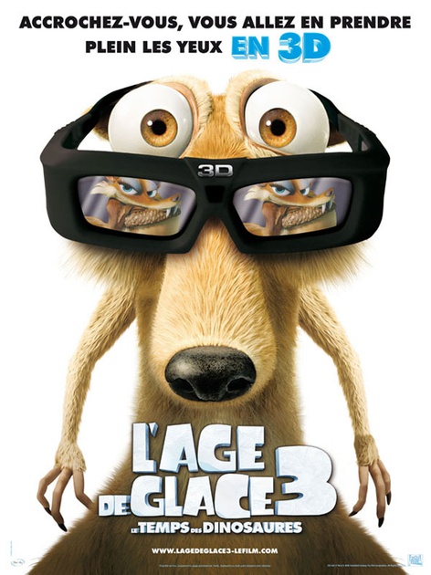 l age de glace 3 le temps des dinosaures 3d
