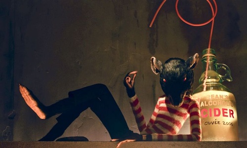 un rat