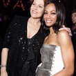Sigourney Weaver et Zoe Saldana