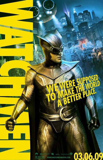 affiche amearicaine 3 - Watchmen : les gardiens
