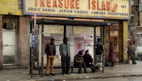 treasure island stop bus - Watchmen : les gardiens