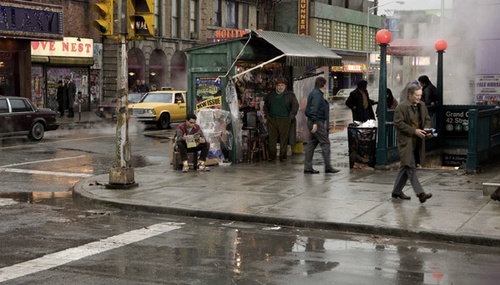 une rue - Watchmen : les gardiens