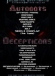 affiche autobots decepticons