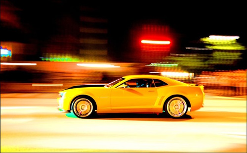 Bumblebee en voiture