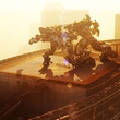 un robot sur un toit