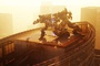 un robot sur un toit