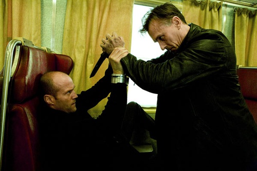 jason statham et robert knepper - Le Transporteur 3