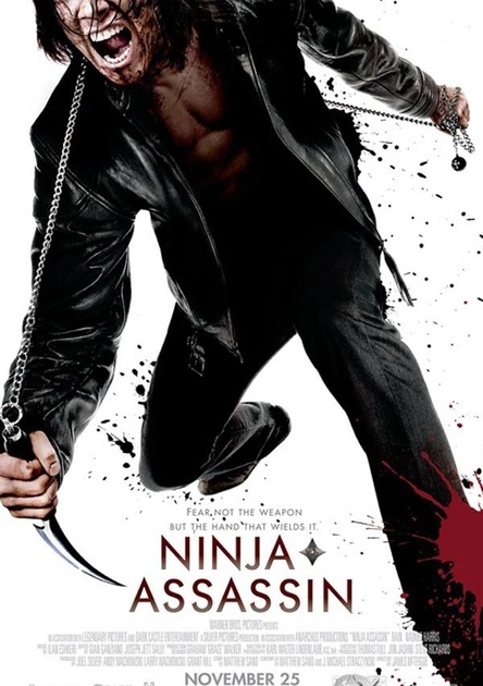 seconde affiche du film ninja assassin
