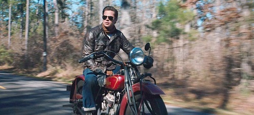 brad pitt a moto
