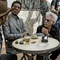 gael garcia bernal de dos et isaach de bankol   avec le r  alisateur jim jarmusch - The Limits of control 