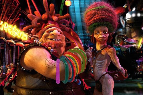 deux personnages du film arthur et la vengeance de maltazard