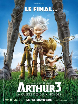 Affiche du film Arthur et la guerre des deux mondes
