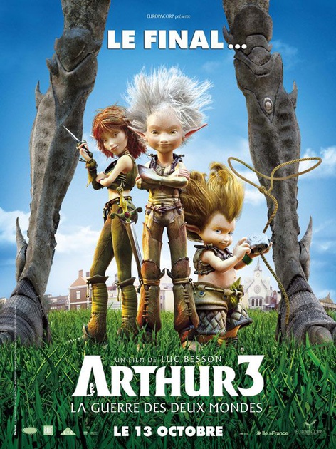 Affiche du film Arthur et la guerre des deux mondes 