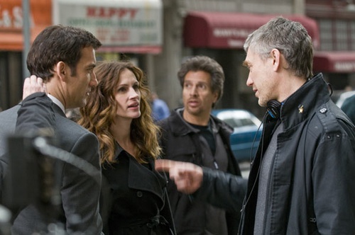 clive owen julia roberts et le reaalisateur tony gilroy - Duplicity