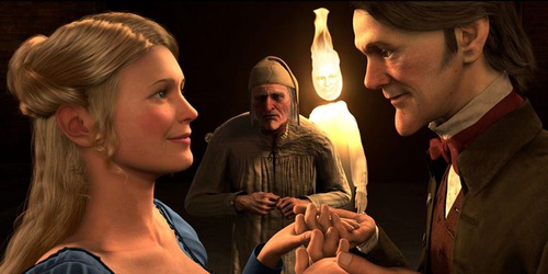 scrooge et le fantome du pass  