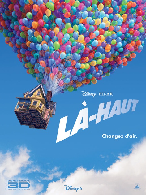 Affiche teaser du film Là-haut des studios Pixar