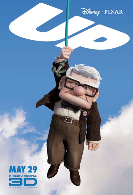 Poster teaser - Up / Carl - Pixar