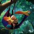 Russell et l'oiseau