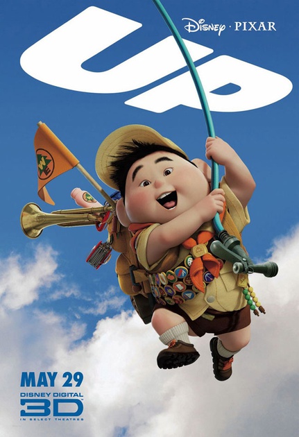 Up - A Pixar animation movie - Poster teaser - Russell
