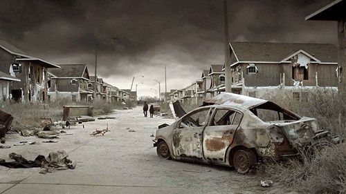 photo triste du film the road