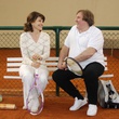 fanny ardant et gearard depardieu au tennis - Hello Goodbye