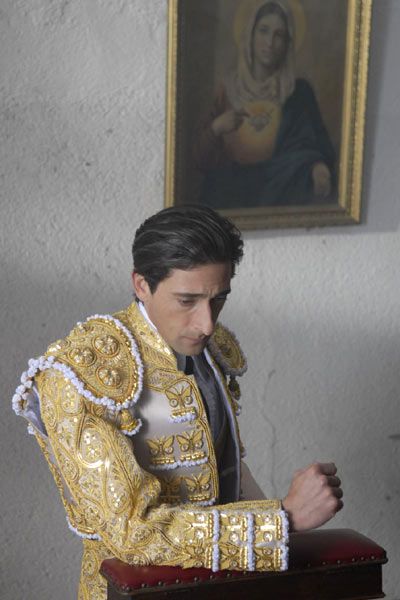 le matador se pr  parant