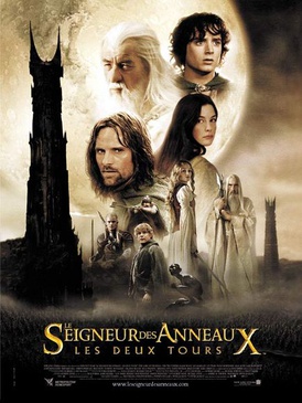 Affiche du film Le seigneur des anneaux : Les deux tours