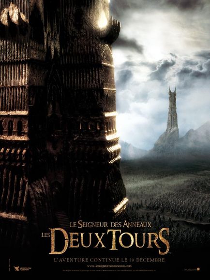 affiche promotionnelle le seigneur des anneaux
