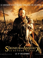 Affiche du film Le seigneur des anneaux : Le retour du roi
