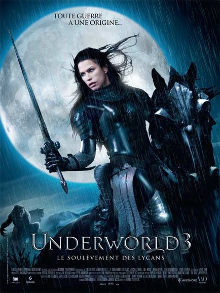Affiche du film Underworld 3 : le soulèvement des Lycans