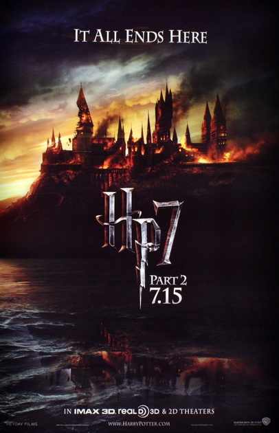 new poster harry potter part   2
